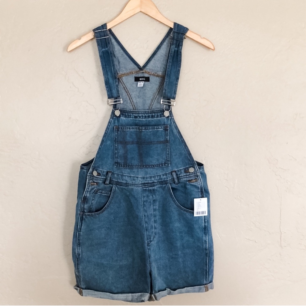 NWT [bdg] denim shorteralls